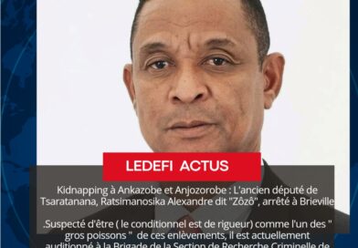 Kidnapping  : L’ancien député de  Tsaratana  arrêté à Brieville