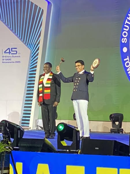 Andry Rajoelina prend la tête de la SADC jusqu’en 2026